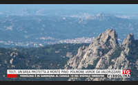 telti un area protetta a monte pino polmone verde da valorizzare