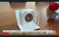 operazione dei carabinieri a olbia ritrovata un rarissima moneta d oro
