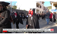 orani riparte dopo la tragedia grande folla per su carrasecare