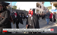 orani riparte dopo la tragedia grande folla per su carrasecare