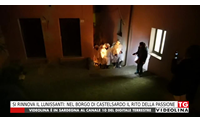 si rinnova il lunissanti nel borgo di castelsardo il rito della passione