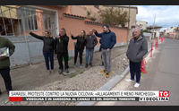 samassi proteste contro la nuova ciclovia allagamenti e meno parcheggi