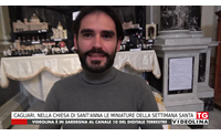 cagliari nella chiesa di sant anna le miniature della settimana santa