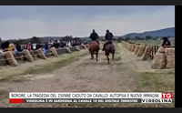 borore la tragedia del 25enne caduto da cavallo autopsia e nuove immagini