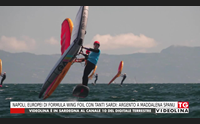 napoli europei di formula wing foil con tanti sardi argento a maddalena spanu