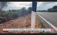 pietre sulla olbia san teodoro sei minori denunciati dai carabinieri