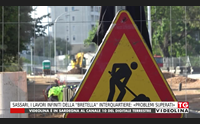 sassari i lavori infiniti della bretella interquartiere problemi superati