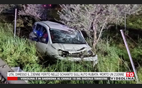 uta dimesso il 23enne ferito nello schianto sull auto rubata morto un 21enne