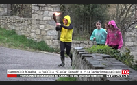 cammino di bonaria la fiaccola scalda gonare il 25 la tappa sinnai cagliari