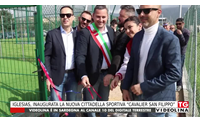 iglesias inaugurata la nuova cittadella sportiva cavalier san filippo