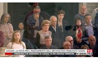 sassari la festa per l insediamento dell arcivescovo francesco soddu