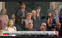 sassari la festa per l insediamento dell arcivescovo francesco soddu