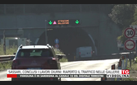 sassari conclusi i lavori diurni riaperto il traffico nelle gallerie