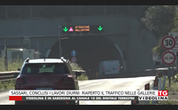 sassari conclusi i lavori diurni riaperto il traffico nelle gallerie