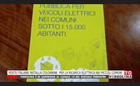 poste italiane installa colonnine per la ricarica elettrica nei piccoli comuni