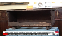 i 100 anni della basilica di bonaria la cassa in legno che custodisce la leggenda