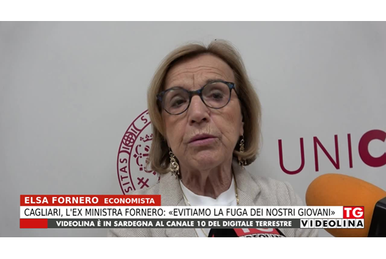 CAGLIARI, L'EX MINISTRA FORNERO: «EVITIAMO LA FUGA DEI NOSTRI GIOVANI ...