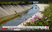 rischio idrogeologico a uta completate opere per 20 milioni