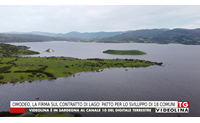 omodeo la firma sul contratto di lago patto per lo sviluppo di 18 comuni