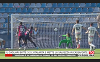 il cagliari batte 3 2 l atalanta e mette la salvezza in cassaforte