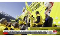 sardegna in prima fila al brennero contro il falso made in italy