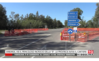 arborea via il pericoloso incrocio della 8 la provincia avvia il cantiere