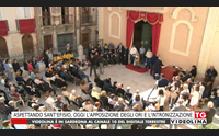 aspettando sant efisio oggi l apposizione degli ori e l intronizzazione