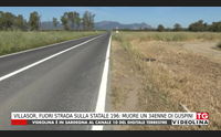 villasor fuori strada sulla statale 196 muore un 34enne di guspini