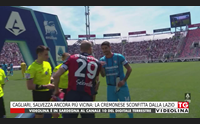 cagliari salvezza ancora pi vicina la cremonese sconfitta dalla lazio