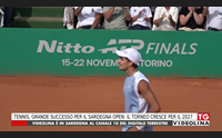 tennis grande successo per il sardegna open il torneo cresce per il 2027