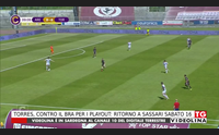 torres contro il bra per i playout ritorno a sassari sabato 16
