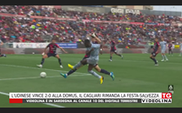 l udinese vince 2 0 alla domus il cagliari rimanda la festa salvezza