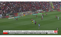 cagliari salvezza rimandata e domani il giudice sportivo decide su dossena