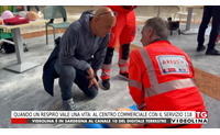 quando un respiro vale una vita al centro commerciale con il servizio 118