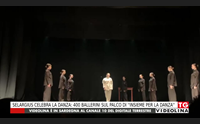 selargius celebra la danza 400 ballerini sul palco di insieme per la danza