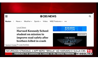 sicurezza stradale l app nepo brilla ad harvard e sulla cbs