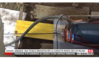 sassari abbanoa una tecnica innovativa per la condotta monte oro via milano