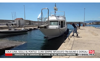 cala luna sigilli al pontile clima sempre infuocato tra baunei e dorgali