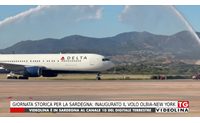 giornata storica per la sardegna inaugurato il volo olbia new york