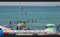 ondata di caldo 34 gradi nel campidano e zone interne bollino giallo