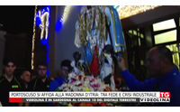 portoscuso si affida alla madonna d itria tra fede e crisi industriale