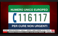 nuoro areus potenzia il 116117 entro l anno coprir tutta l isola