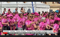 sassari 15esima corsa in rosa oltre 4mila persone in piazza d italia
