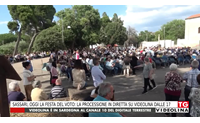 sassari oggi la festa del voto la processione in diretta su videolina dalle 17