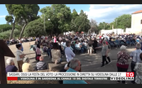 sassari oggi la festa del voto la processione in diretta su videolina dalle 17