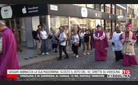 sassari abbraccia la sua madonnina sciolto il voto del 43 diretta su videolina