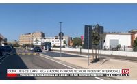 olbia i bus dell arst alla stazione fs prove tecniche di centro intermodale