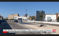 olbia i bus dell arst alla stazione fs prove tecniche di centro intermodale