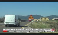 statale 195 lavori al via sulla strada del mare sar doppio inferno