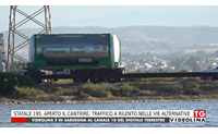 statale 195 aperto il cantiere traffico a rilento nelle vie alternative